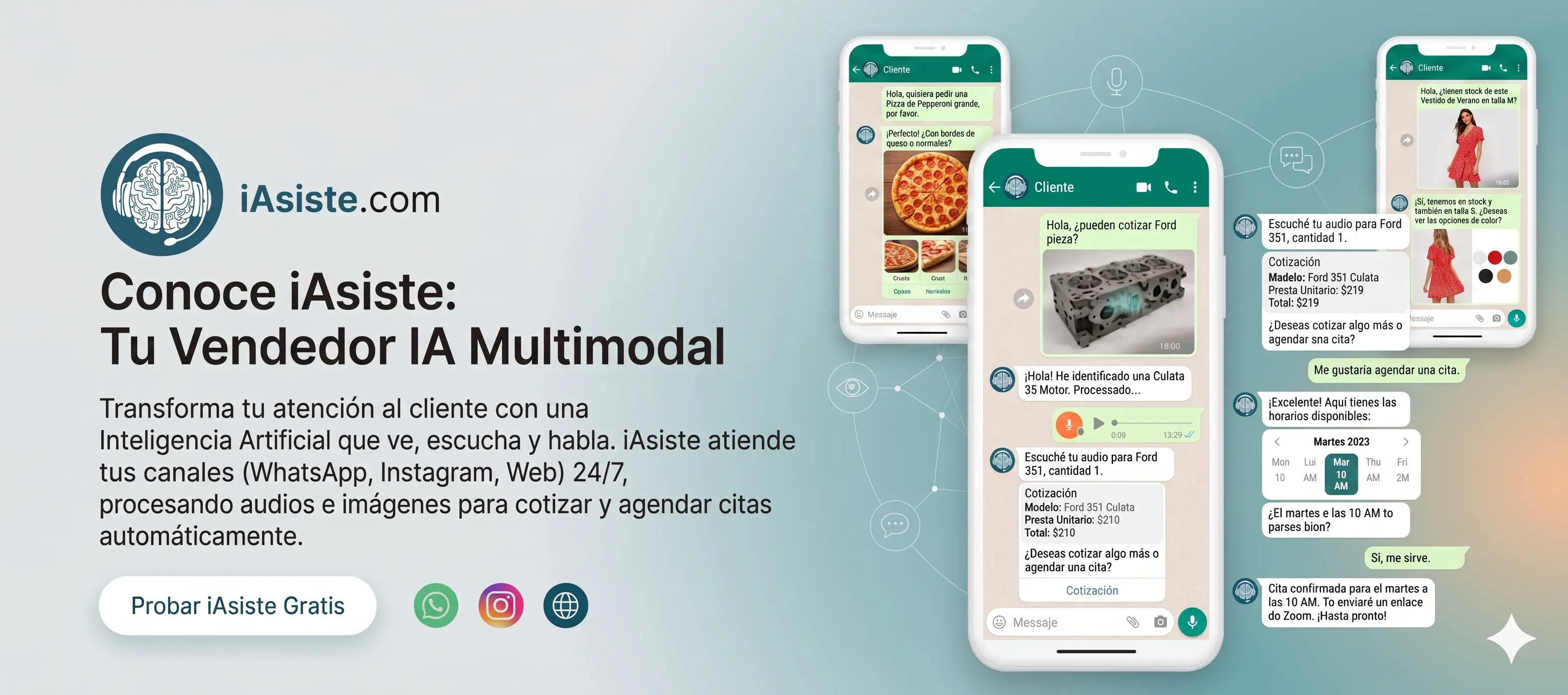 iAsiste: tu vendedor IA multimodal